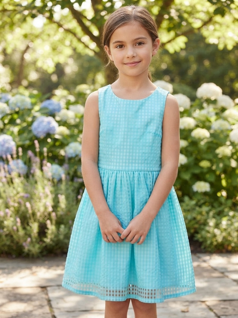 Take 50% OFF-The Children's Place Sleeveless Fit & Flare Dress, Size-12